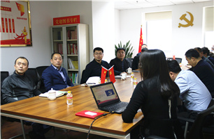 济南市委组织部调研组莅临星空体育调研党建工作